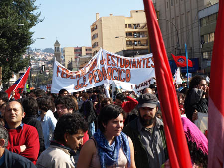 Demostración - Valparaíso